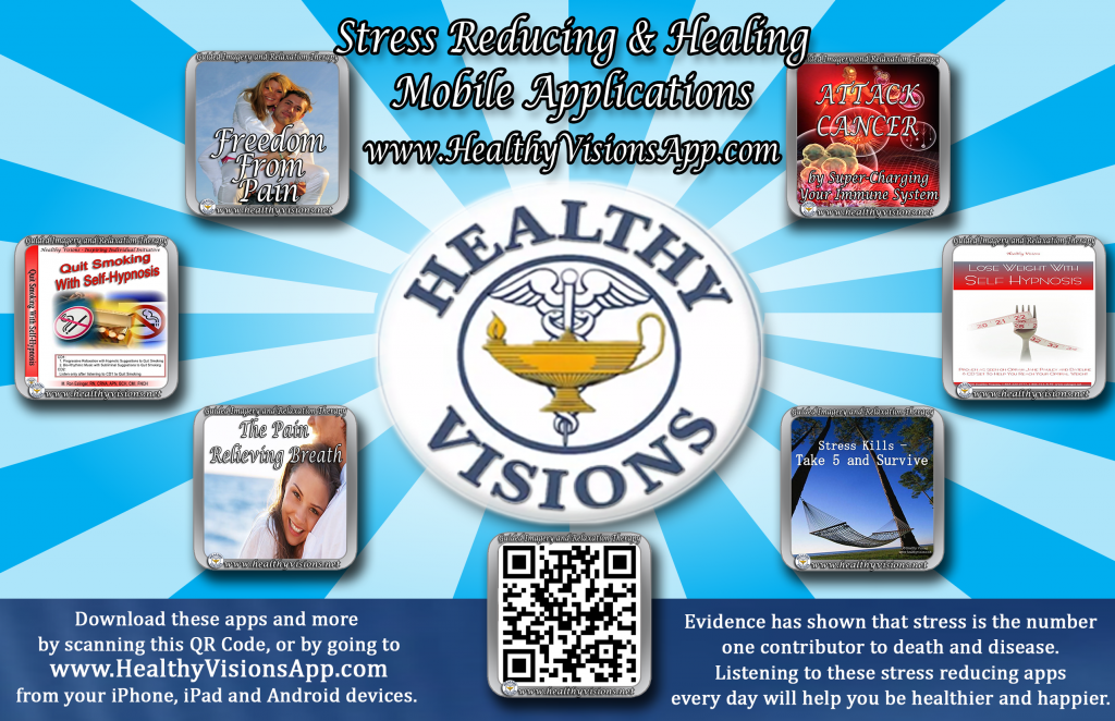 Download Stress reducing and healing mobile apps. The alternative to medicine.